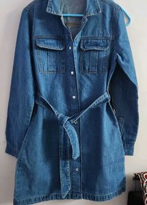 Denim long Top