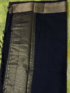 Elegant Black Saree