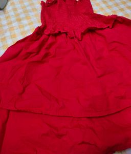 Red Pinteresty Dreamy Picnic Date Dress