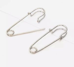 Safety Pin Shaped Earrings