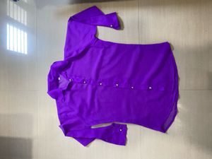 Purple shirt | used once only | like new