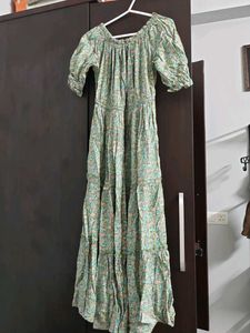 Floral Tiered Maxi Dress