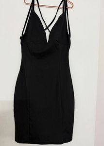 Black Bodycon Mini Dress