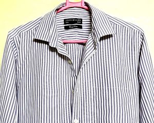 John Miller Striped Formal Shirt Slim Fit
