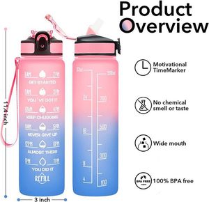 Motivational Water Bottle