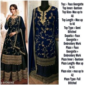 Pakistani Suit  Plazo Duptta Set 💕🥰