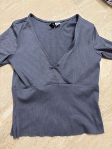 Ribbed H&amp;M Top