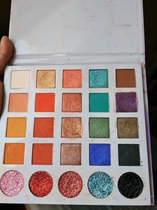 glitter galaxy eyeshadow palette