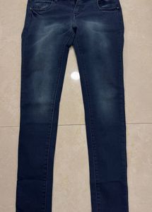 Dark Blue Denim Jeans