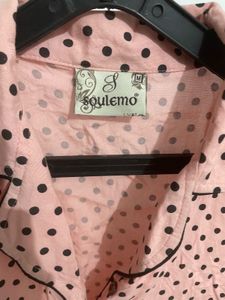 Cute Polka Dot Pajama Set