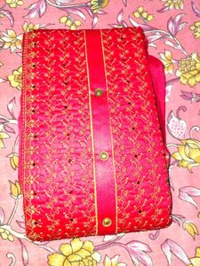 Red Dress Material