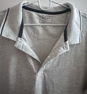 Oat Melange Regular Polo Fit