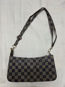 Checked Pattern Bag