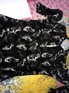 Women Self Stitch Velvet Kurta