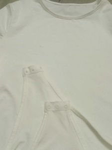 White Long Sleeve Bodysuit
