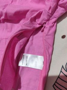 Pink Corset Style Crop Top