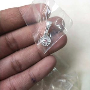 Silver Flower Pendant