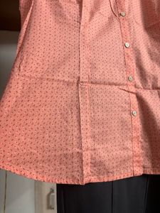 🆕 Peach Shirt &amp; Pant Suit