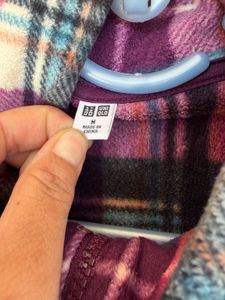 Uniqlo lightweight fleece jacket