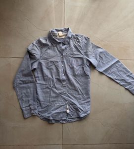 H&amp;M Blue Shirt, Size 36