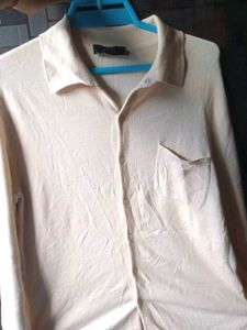 Off White Plain Yet Beautiful Sweater .