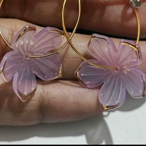4 Flower Hoops
