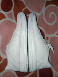 Men White Shoes Sneakers Uk 8