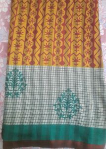 Set of Two Printed Sarees