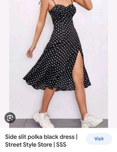Black and White Polka Dot One Piece From Street Style Store In size XS