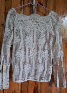Vintage Lace Blouse