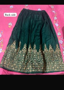 Green Lehnga Set