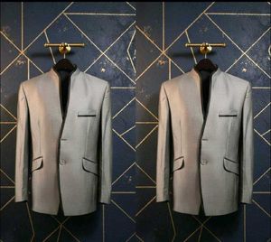 Sale📍 Gray Mandarin Collar Suit