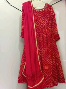 Party Wear Frock Sharara