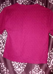 Burberry London Burgundy T-Shirt
