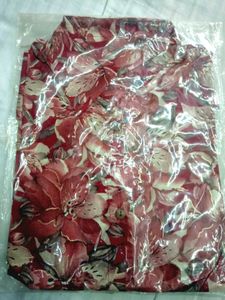 Floral Print Shirt Short