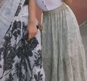 Long Floral Skirt (Prettier In Real)