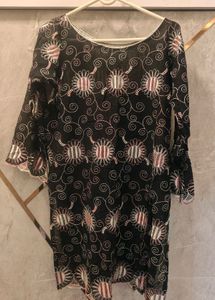 New Embroidered Tunic Top
