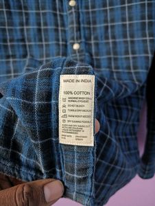 Levi's Plaid Flannel Shirt double side