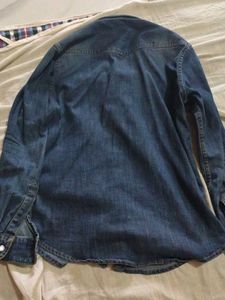 Denim Button-Down Shirt