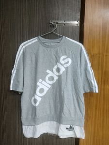 Baggy Adidas T Shirt For Men And Women Both