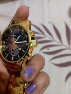 New Gold  Tone Watch