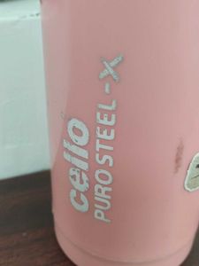 Cello Puro Steel-X Water Bottle🩷
