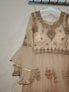 Embroidered Anarkali Suit