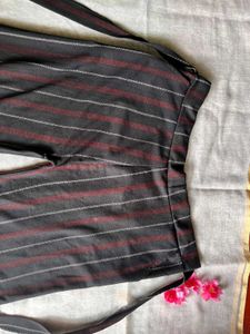 Striped Wide Leg Pants