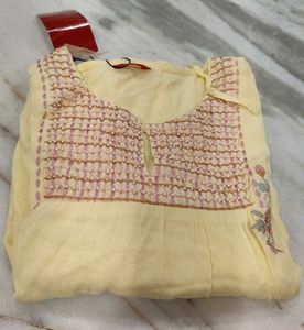 Elegant Embroidered Kurta