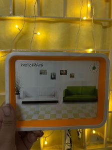Orange Photo Frame