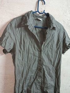 Ladies Fashion Casual Shirt Top Long Tunic