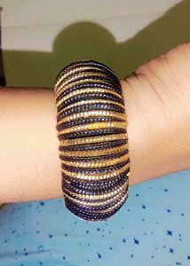 Black And Golden Bracelet