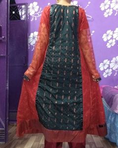 Frock With Dupatta