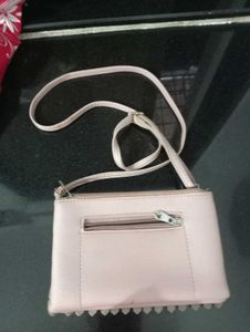 Forever Young Pink Fringe Crossbody Bag